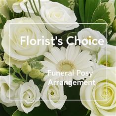 Florist Choice Funeral Posy Arrangement